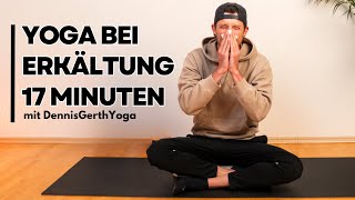 Yoga bei Erkältung  17 Minuten [upl. by Assirat]