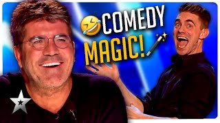 FUNNIEST Got Talent Magicians EVER [upl. by Davison580]