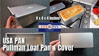 Pullman Loaf Pan USA PAN 9x4x4 inch [upl. by Becki]