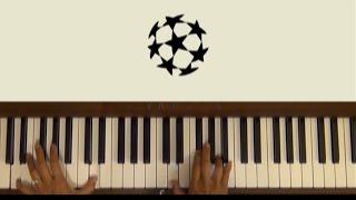 UEFA Champions League Anthem Piano Tutorial SLOW [upl. by Gerhard]