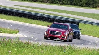 2014 Cadillac CTS VSport  Track Tested in Michigan [upl. by Rutan]