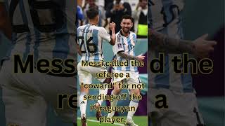 Messis Fury A Clash with the Referee Soccer Breaking News Messi News [upl. by Ferino]