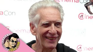 David Cronenberg Exclusive Interview  CRIMES OF THE FUTURE 2022 CinemaCon [upl. by Htiderem]