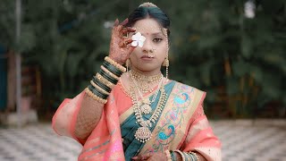 MAHARASHTRIAN WEDDING TEASER 4K BY VAIBHAV GAYKAR PHOTOGRAPHY 8007004323 NASHIK [upl. by Aicelf]