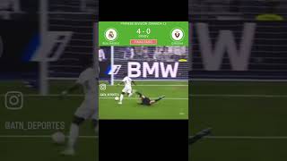 Vini Junior fue El Rey de Santiago Bernabeu Goleada del Madrid laliga futbol ligaespanola vini [upl. by Lisandra54]