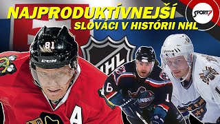 10 najproduktívnejších Slovákov v histórii NHL Hossa Pálffy Bondra a ďalšie hviezdy nášho hokeja [upl. by Kristofor]