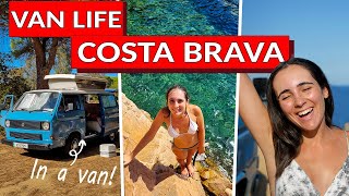 TOP 5 places to visit in COSTA BRAVA in 2023 Van Life Spain [upl. by Leahcimnoj626]