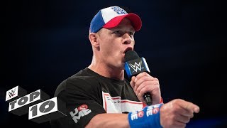 John Cenas best verbal smackdowns  WWE Top 10 [upl. by Fife]