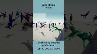 Battle Royale Bufón  Totally Accurate Battle Simulator gaming tabs simulator funny roblox [upl. by Henning]