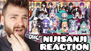 First Time Reacting to NIJISANJI BIGGEST SONGS  Meloco Doppio Iroas Rou Sho Mana  REACTION [upl. by Eenej]