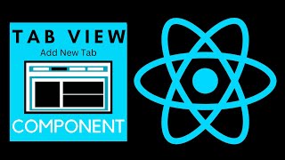 React Components  Tab View  Adding A New Tab [upl. by Sosthena924]