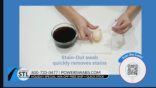 Power Swabs offers 50 off teeth whitening [upl. by Mari]