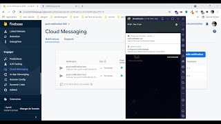 Windev Mobile 06  Android Push Notifications Firebase Exemple [upl. by Nosnehpets]