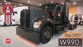 2022 Kenworth W990 Cummins X15 565HP 52quot Low Roof Sleeper  Exterior And Interior  ExpoCam 2021 [upl. by Eirahcaz]