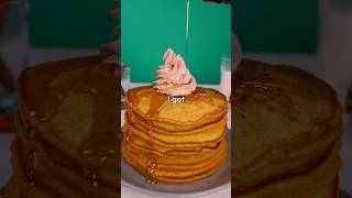 I tried Lukes PUMPKIN PANCAKES from Gilmore Girls [upl. by Hgielram]