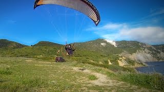 Touch and go paramotor trainingParamania Revo 2 23msky 110 [upl. by Andrel]