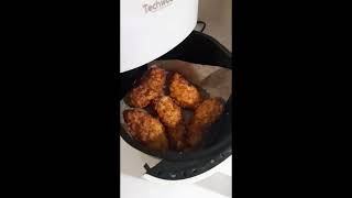 panados de frango crocantes no airfryer 🤩 poupe tempo 😃 [upl. by Sibley]