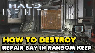 How To Get To The Repair Bay In Ransom Keep In Halo Infinite [upl. by Jade]