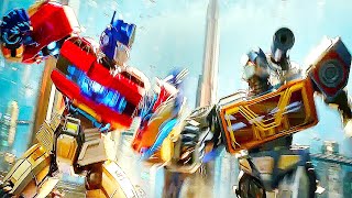 TRANSFORMERS ONE quotOptimus Prime Vs Soundwave Fight Scenequot Trailer NEW 2024 [upl. by Autrey]