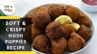 Hush Puppies Recipe Southern Classic Snack Fried to Perfection [upl. by Arand]