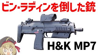 【銃解説】H＆K MP7：ビン・ラディンを倒した46ミリPDW、特殊部隊で好まれるその性能とは？ [upl. by Calle]