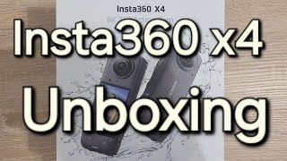 Insta360 X4 Unboxing amp First Look  8K 360° Action Camera [upl. by Adal53]