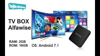 Alfawise S95 TV Box Android  En Español [upl. by Staffard]