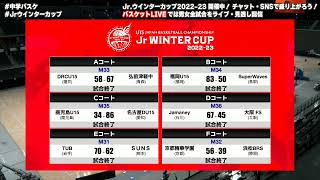 Jrウインターカップ202223 ライブスコア速報 大会2日目（男女2回戦）  202315 [upl. by Casimir]