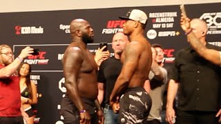 UFC on ABC CEREMONIAL WEIGHINS Rozenstruik vs Almeida [upl. by Tj]