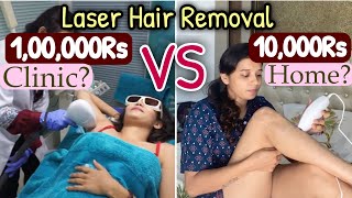 Laser Hair Removal at Home  Permanent Hair Removal Using IPL laser [upl. by Thebault724]