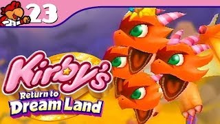 Kirbys Return to Dream Land  23  Landia 4 Player [upl. by Ynatsyd]