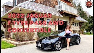 2022 Jaguar FType P450 AWD Convertible  Featuring Tayler Mizzi  Automotive Affairs [upl. by Ayal]