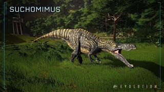 NUEVOS DINOSAURIOS Y DINOSAURIOS HIBRIDOS JURASSIC WORLD EVOLUTION [upl. by Leirad512]