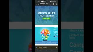 how to registration tcs nextstep protal tcsnqt2023 tcsnextstep [upl. by Harutek]