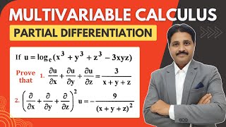 PARTIAL DIFFERENTIATION MULTIVARIABLE CALCULUS LECTURE 15 IN HINDI TIKLESACADEMY [upl. by Bettina]