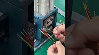 ⚙️Terminal crimping is a technique for connecting wires to terminalscable electronic [upl. by Tiffy]