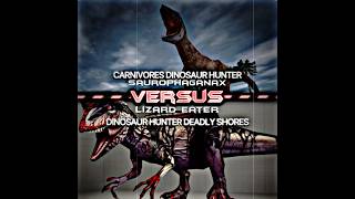 CDH Saurophaganax vs Lizard eater dinosaurhunter carnivoresdinosaurhunter edit debate [upl. by Nov]