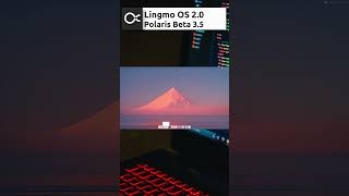 Lingmo OS 20 Beta 35 Quick Overview shorts [upl. by Kegan]