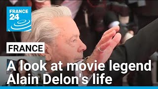 A look at French movie legend Alain Delons life • FRANCE 24 English [upl. by Notirb]