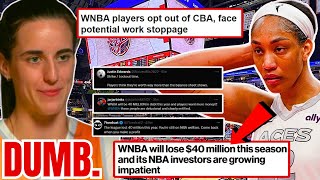 WNBA Players WANT MORE MONEY after League Reportedly LOST 40 MILLION Despite Caitlin Clark [upl. by Abas]