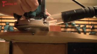 Overview and demo  Makita RP0900 plunge router [upl. by Oynotna]