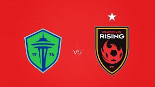 🔴LIVE Seattle Sounders vs Phoenix Rising FC  Match Today⚽🎬 [upl. by Bornstein677]