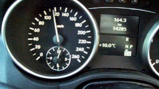 Mercedes ML320 CDI Acceleration 80160 kmh [upl. by Evol428]