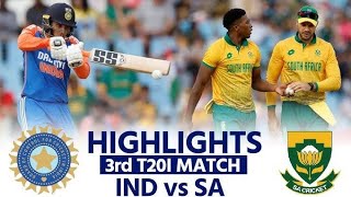 india🇮🇳 vs South🇿🇦 Africa🌍 3rd T20 match highlights🔥2024india 🇮🇳africa cricketviralvideo [upl. by Breena311]