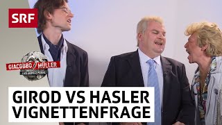 Girod vs Hasler in der Vignettenfrage  Giacobbo  Müller  Comedy  SRF [upl. by Kaule156]