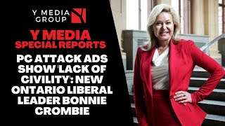 PC ATTACK ADS SHOW LACK OF CIVILITY NEW ONTARIO LIBERAL LEADER BONNIE CROMBIE [upl. by Dowd882]