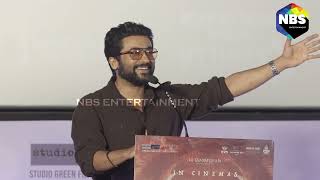 Suriya Speech Kanguva Movie 3D Trailer Launch  Siva  Bobby Deol  Disha Patani  DSP [upl. by Relyt804]