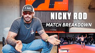 Match Breakdown How Nicky Rod Won ADCC Trials After 8 Months Of Training [upl. by Rutherford319]