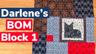 Darlene Block of the Month Block 1 [upl. by Mussman]