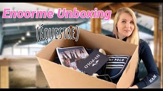 ENOORME UNBOXING ÉQUESTRE  😍🐴 [upl. by Jarad]